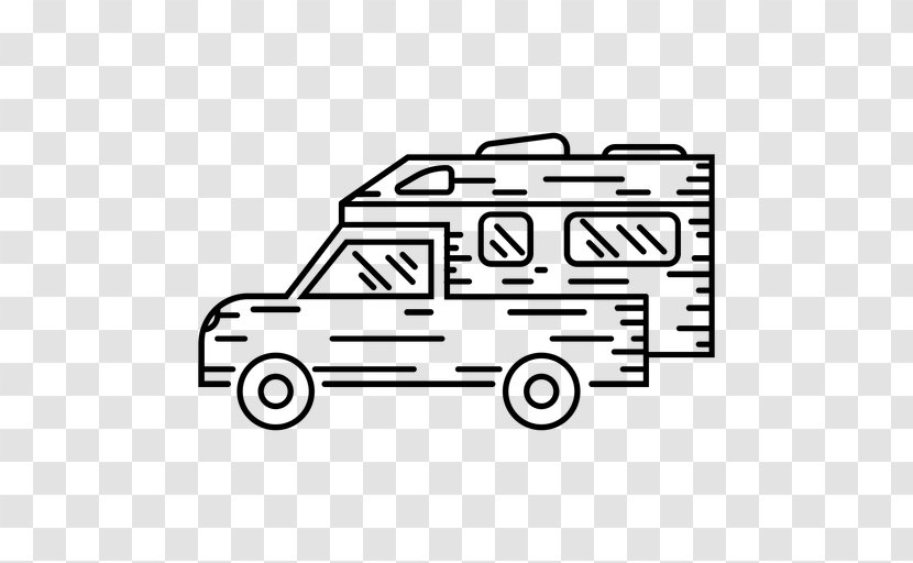 Car Campervans Motor Vehicle Campsite - Automotive Exterior - Vector Transparent PNG