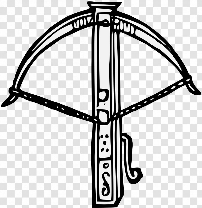 Workes Of Armorie Drawing Bow And Arrow Clip Art - Recreation Transparent PNG
