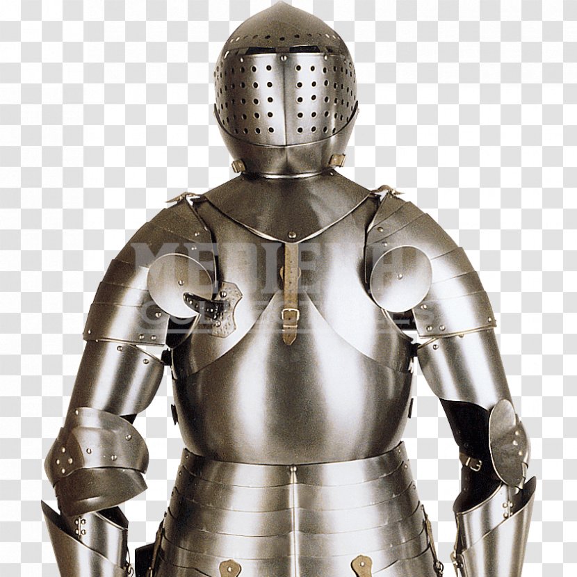 Cuirass Knight Plate Armour Components Of Medieval - Gothic Transparent PNG