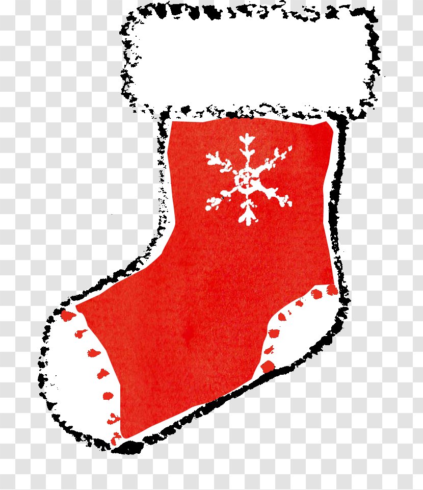 Sock Shoe Christmas Decoration Clip Art - Stockings Transparent PNG