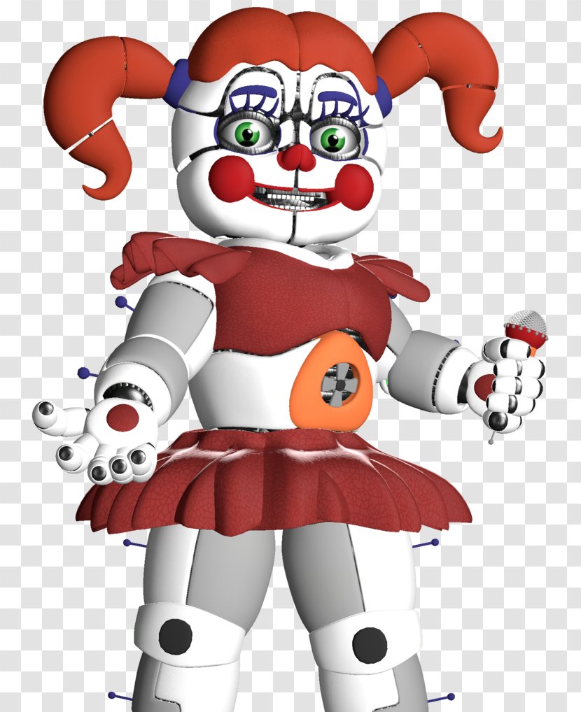 Five Nights At Freddy S Infant Baby Kissing Image Animatronics Art Circus Rule34 Transparent Png - circus baby roblox avatar