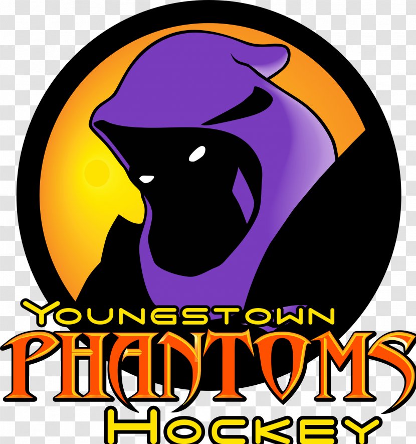 Youngstown Phantoms Clip Art Character Logo Beak - Fiction - 2003 Anaheim Ducks Transparent PNG