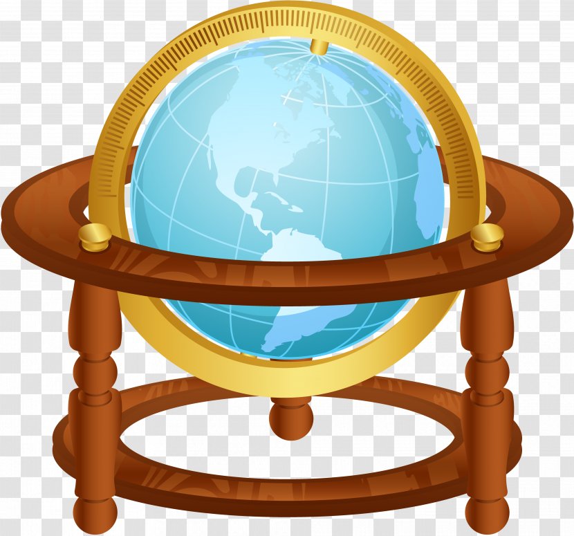 Sailing Ship Clip Art - Globe - Marine Vector Transparent PNG