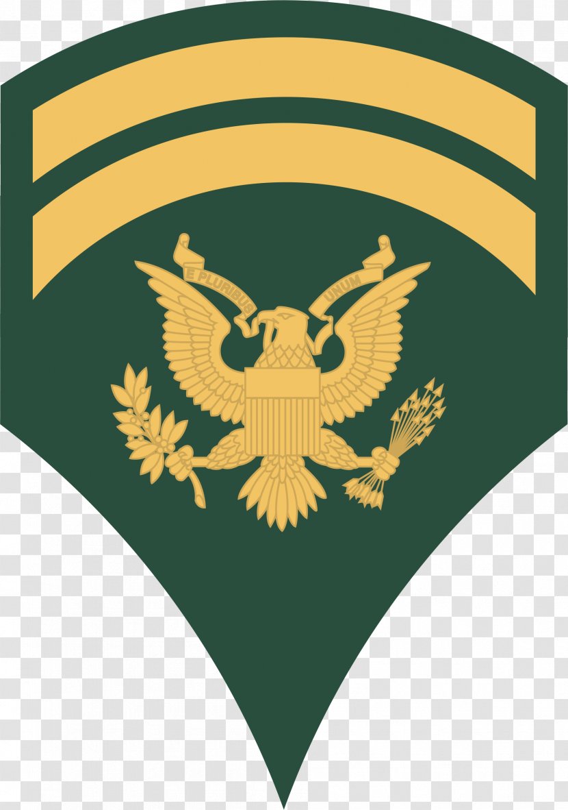 Specialist United States Army Military Rank Non-commissioned Officer Transparent PNG