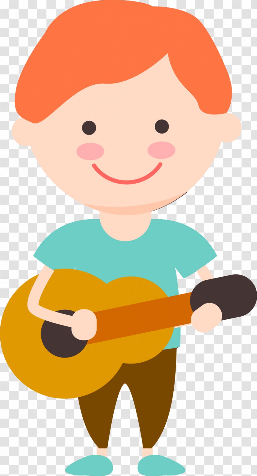 Child Cartoon Play Illustration - Watercolor - Talent Show Vector Transparent PNG