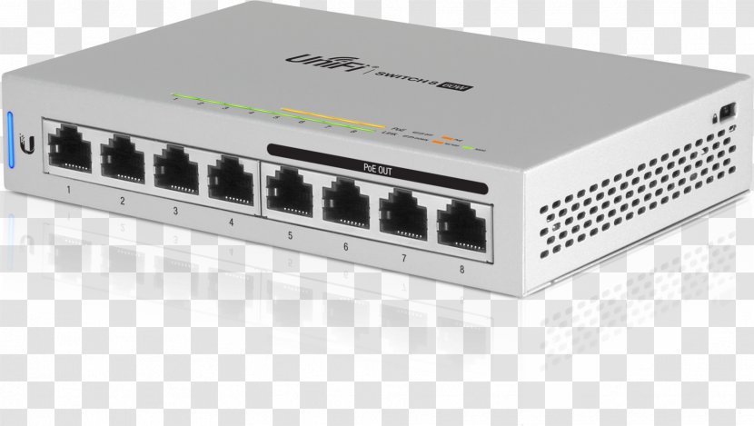 Ubiquiti UniFi Switch Network Gigabit Ethernet Networks Power Over - Technology Transparent PNG