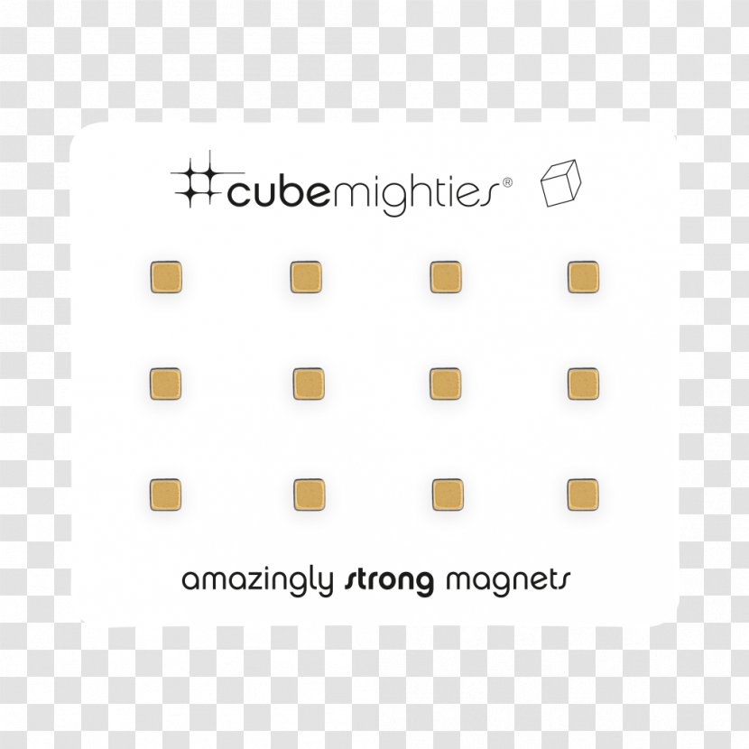 Paper Plastic Tote Bag Craft Magnets - Gold Cube Transparent PNG