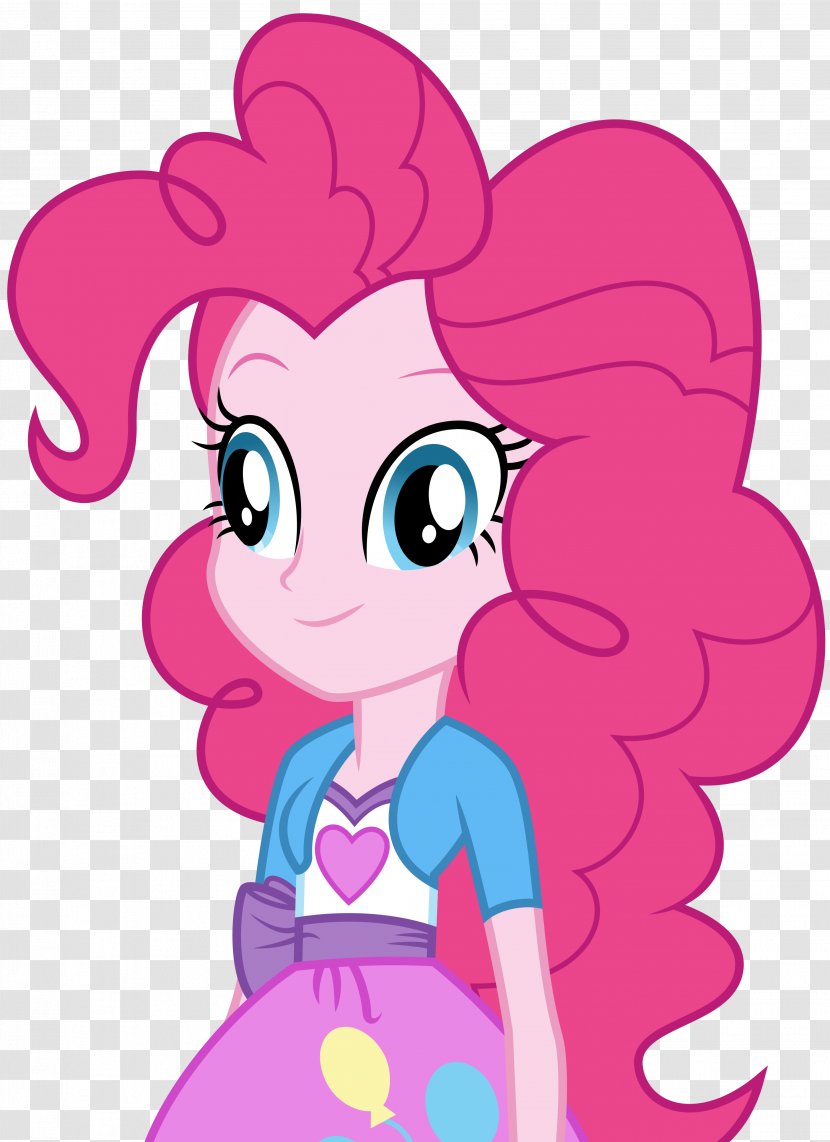 Pinkie Pie Pony Applejack Twilight Sparkle Rarity - Watercolor - Friendship GIRLS Transparent PNG