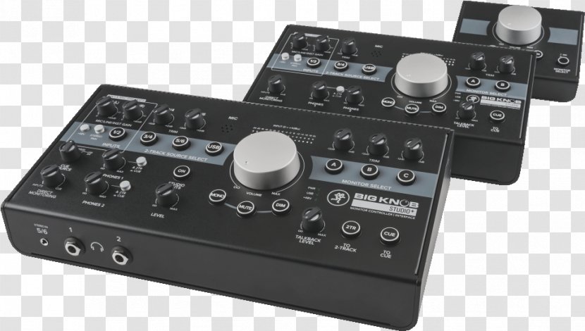 Audio Mackie Big Knob Electronics Recording Studio - Hardware - Capricon Transparent PNG