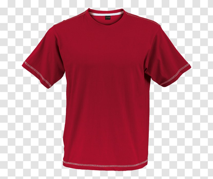 T-shirt Polo Shirt Sleeve Piqué - Printed T Red Transparent PNG