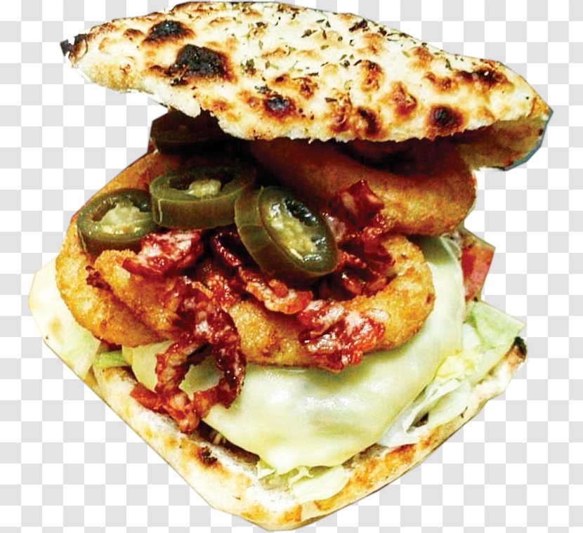 Breakfast Sandwich Hamburger Fast Food Bocadillo Pizza Mania - Dish Transparent PNG
