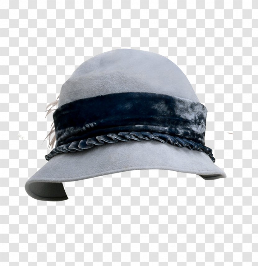 Hat Cap Dress - Cloche - Black Belt Transparent PNG