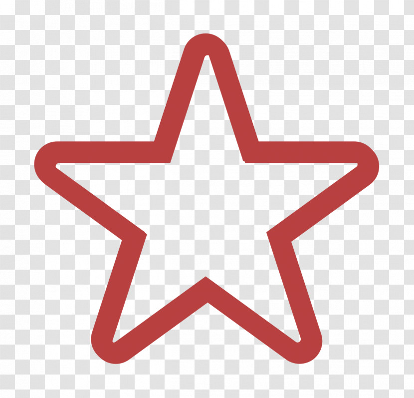 Shapes Icon Star Icon Star Outline Icon Transparent PNG
