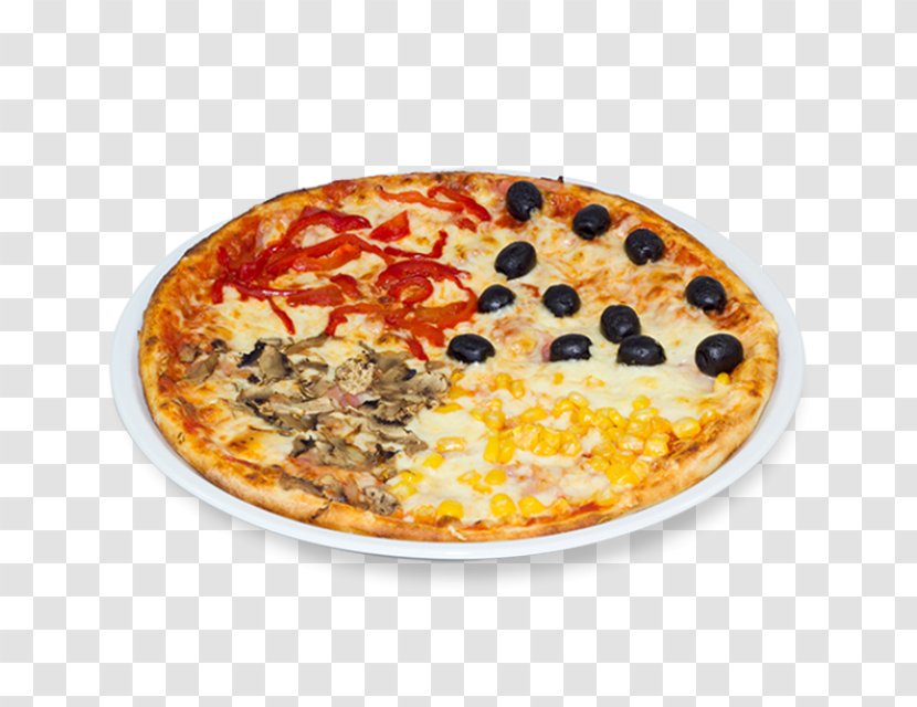 California-style Pizza Sicilian Junk Food Cuisine - Stone - Corn Ham Transparent PNG