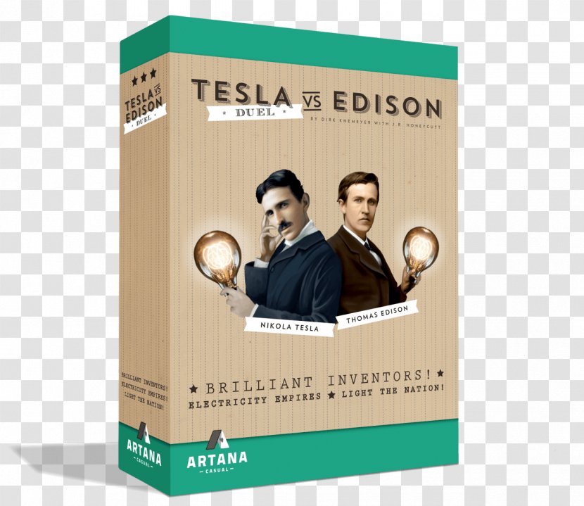 War Of The Currents Game Electricity Tesla Motors Electrification - Communication - United States Playing Card Company Transparent PNG