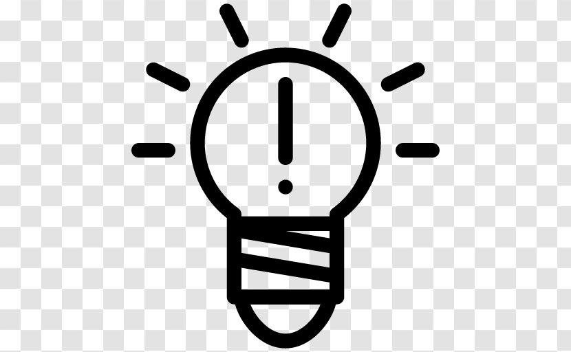 Idea Clip Art - Incandescent Light Bulb - IDEA Transparent PNG