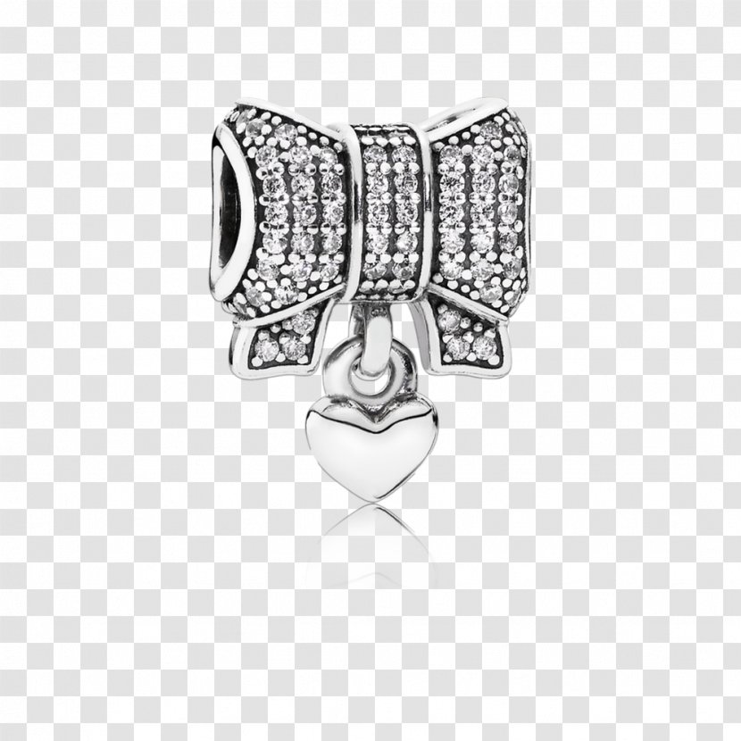 Pandora Charm Bracelet Cubic Zirconia Earring - Jewellery Transparent PNG