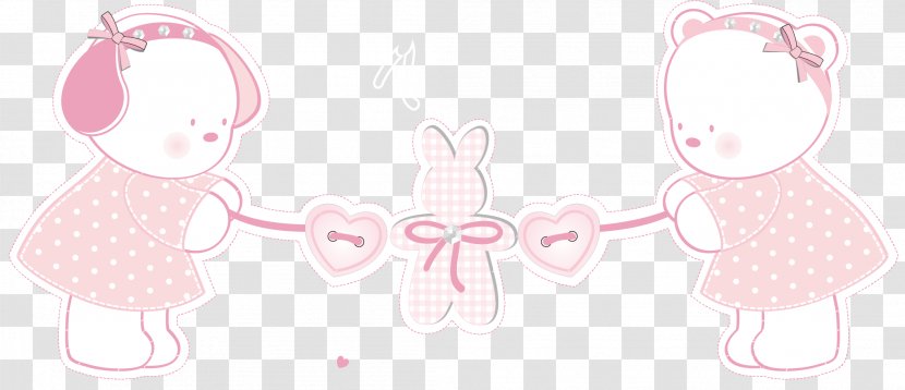 Pink Euclidean Vector - Cartoon - Doll Transparent PNG