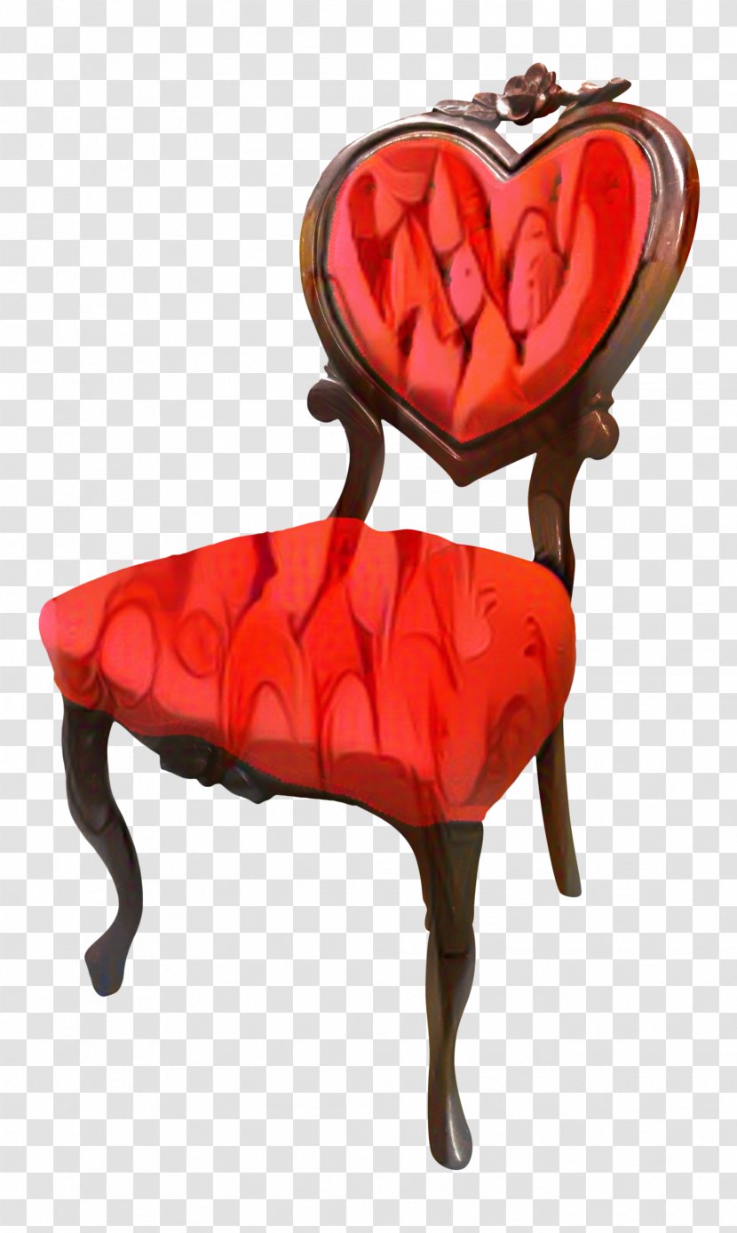 Table Heart - Furniture - Red Transparent PNG
