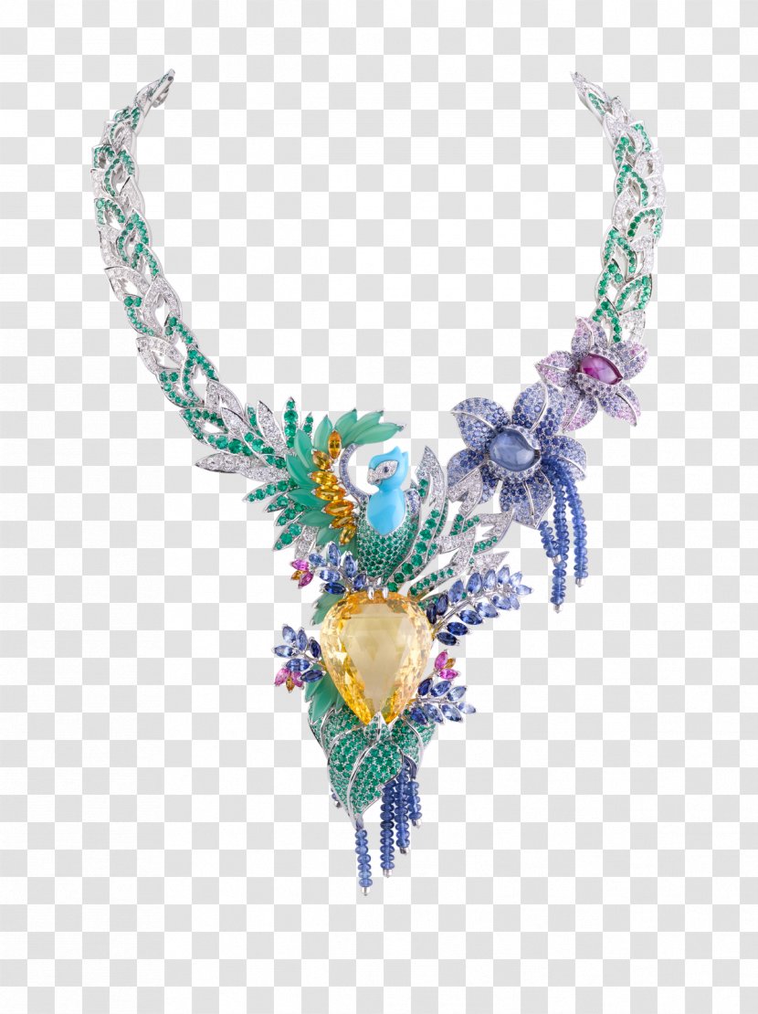 Necklace Jewellery Gemstone Van Cleef & Arpels Earring - Diamond Cut Transparent PNG