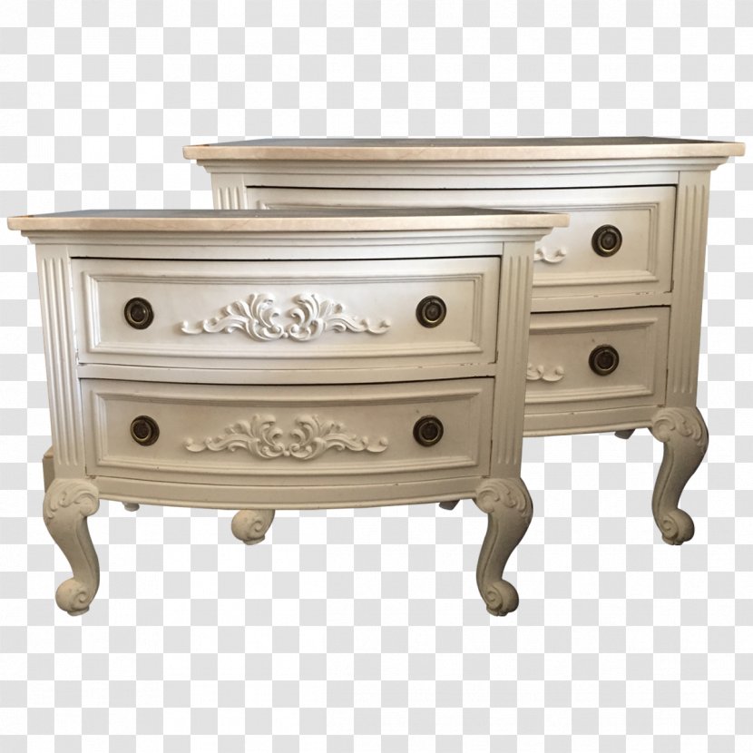 Bedside Tables Drawer Furniture Chair - Silhouette - Carved Exquisite Transparent PNG