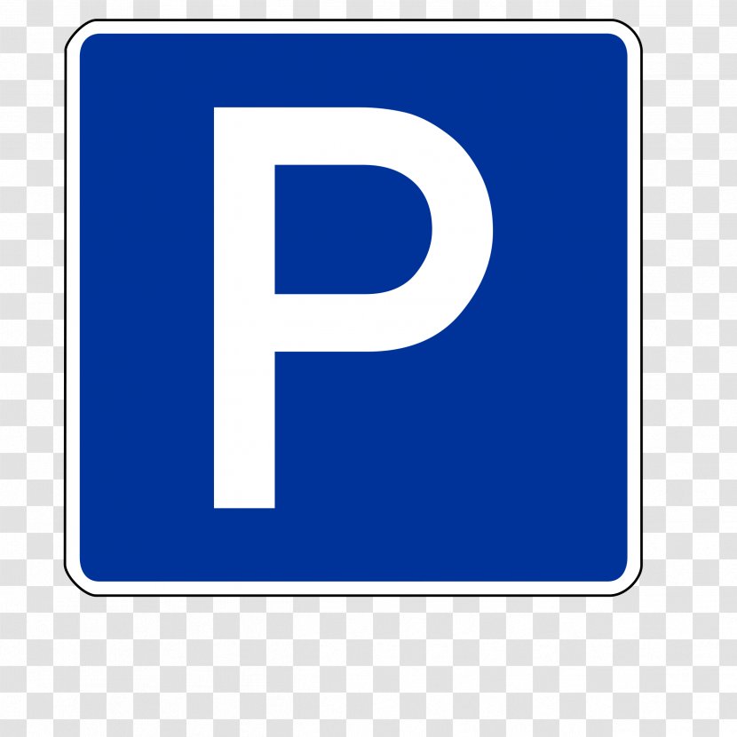 Car Park Frankfurt–Hahn Airport Parking Traffic Sign - Blue - Bora Transparent PNG