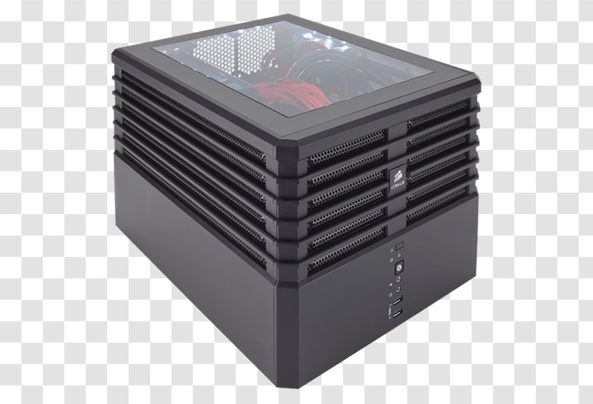 Computer Cases & Housings CORSAIR Carbide Series Air 240 MicroATX Mini-ITX - Frame - Mini Laptop Computers Transparent PNG