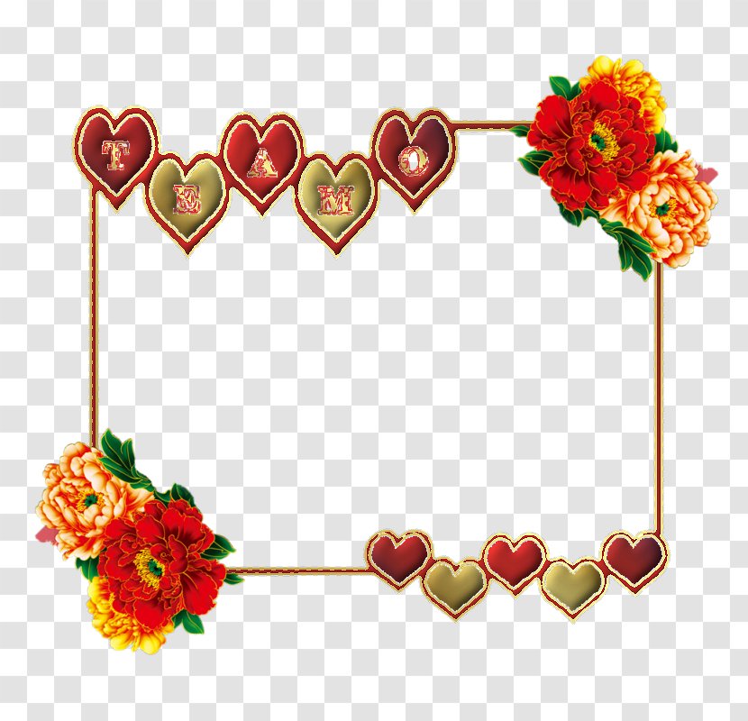 Picture Frames Photography Valentine's Day 14 February - Flower Transparent PNG
