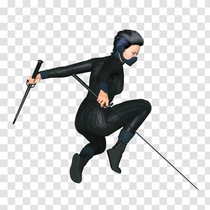 Kunoichi Ninja Woman - Female Transparent PNG