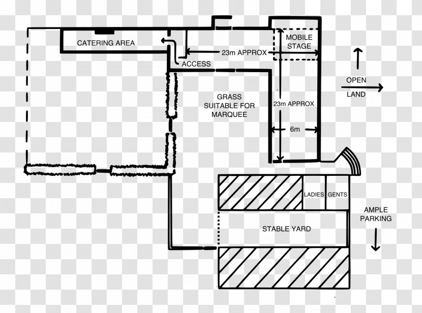 1994 Ford F-150 Wedding Floor Plan Document Transparent PNG