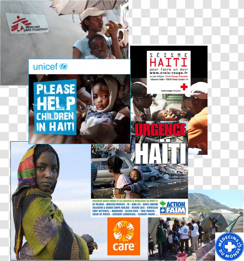 2010 Haiti Earthquake Médecins Du Monde Action Against Hunger Urgence Haïti Doctors Without Borders Transparent PNG