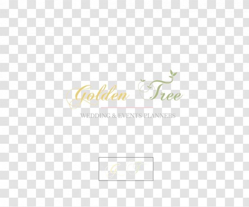Logo Brand Line Font - Golden Tree Transparent PNG
