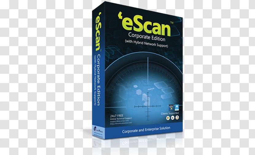 EScan Business Antivirus Software Computer Security 360 Safeguard - Corporation Transparent PNG