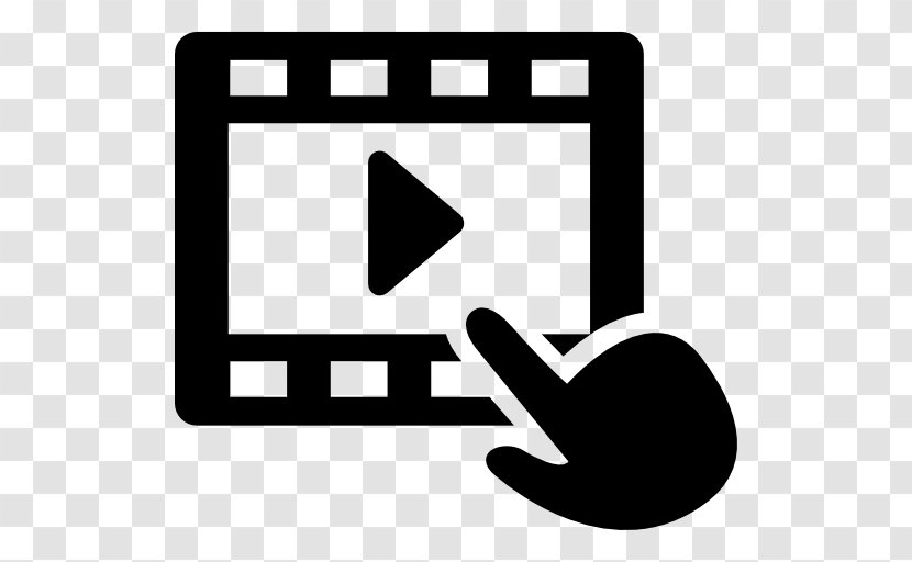 Online Video Platform Transparency Media Player Software Television Show - Symbol - Blackandwhite Transparent PNG
