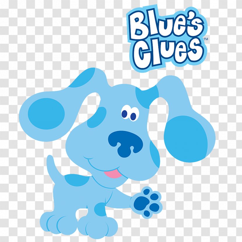 My Dress-up Party (Blue's Clues) Nickelodeon Nick Jr. Children's Television Series - Logo - Blue's Clues Theme Transparent PNG