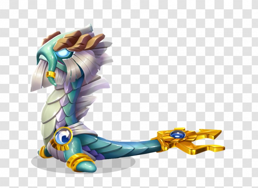 Dragon Mania Legends Poseidon Legendary Creature Trident Transparent PNG
