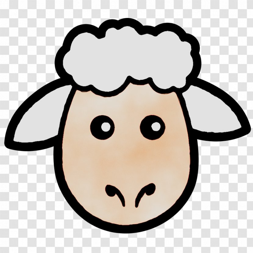 Suffolk Sheep Merino Clip Art Farming - Cartoon Transparent PNG