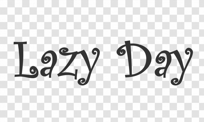 Lazy Day. - Text - Mouse Mats Transparent PNG