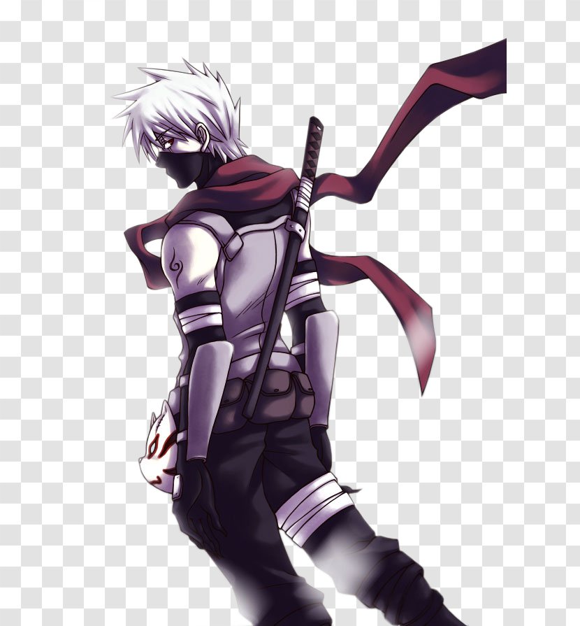 Kakashi Hatake Gaara Anbu Drawing - Cartoon - Naruto Transparent PNG