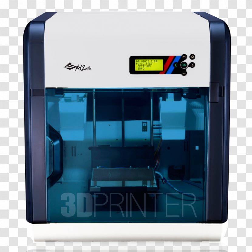3D Printing Filament Xyzprinting Da Vinci 2.0 Duo 3d Printer XYZprinting 2.0A - Inkjet - PRINTER Transparent PNG