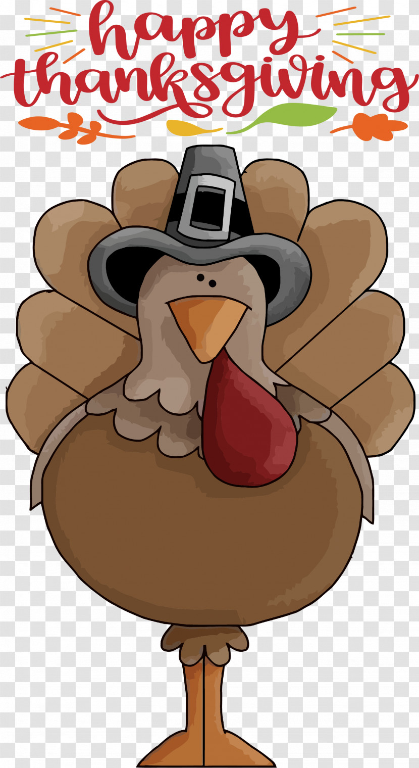 Happy Thanksgiving Turkey Transparent PNG