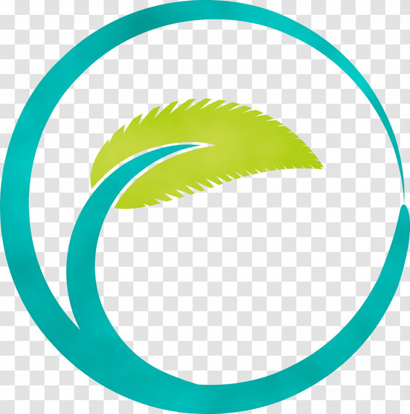 Circle Logo Green Area Crescent Transparent PNG