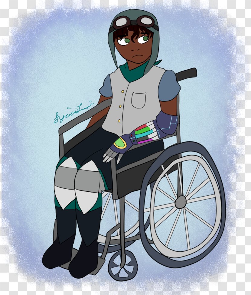 Wheelchair Sitting Cartoon Transparent PNG