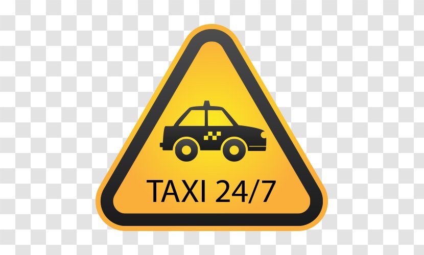 Taxi Euclidean Vector Icon - Brand - AI Yellow Transparent PNG