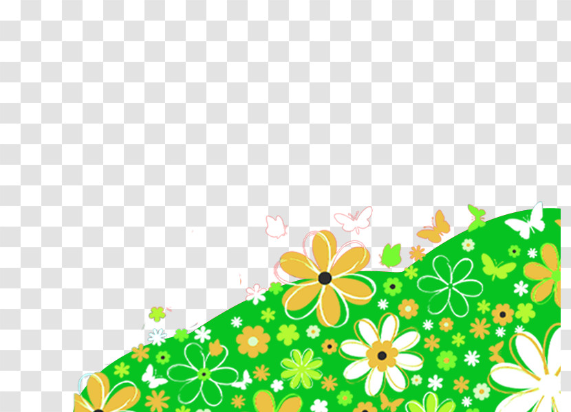 Green Leaf Plant Wildflower Flower Transparent PNG