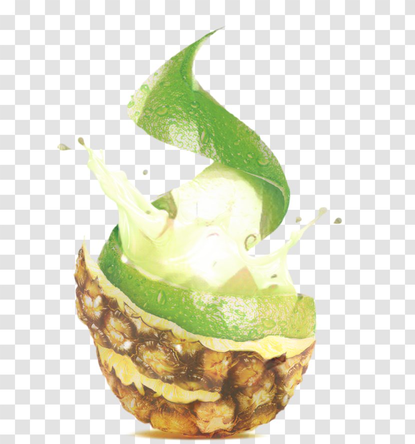 Pineapple Cartoon - Cuisine - Granita Dessert Transparent PNG