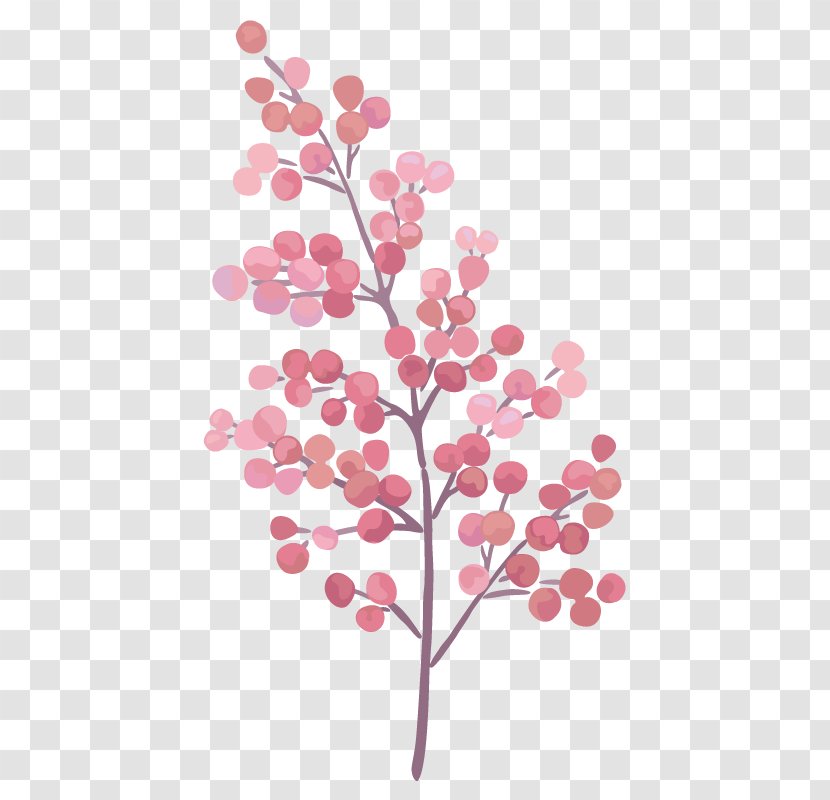 Watercolor: Flowers Watercolor Painting Canvas Image - Tree - Plants Transparent PNG