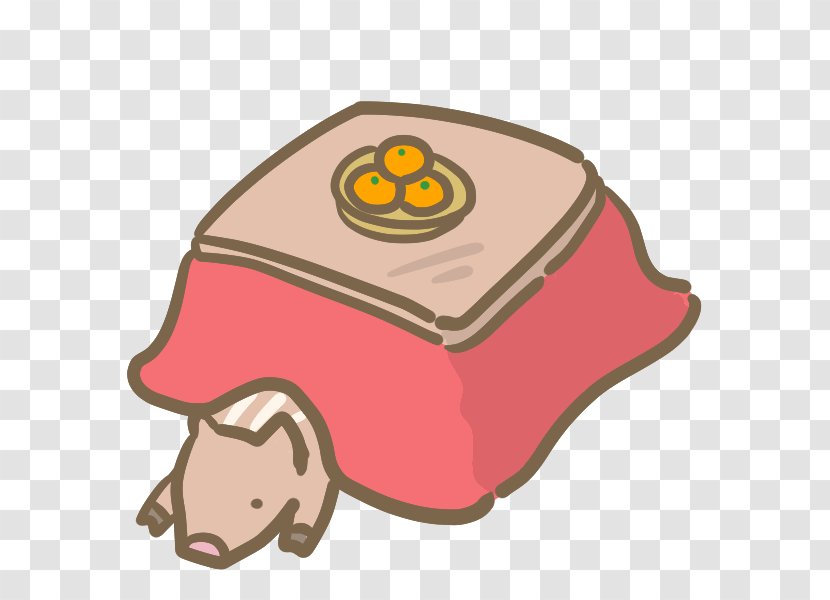 Wild Boar Toshikoshi Soba Illustration Clip Art - Pig - Shipova Uihere Transparent PNG