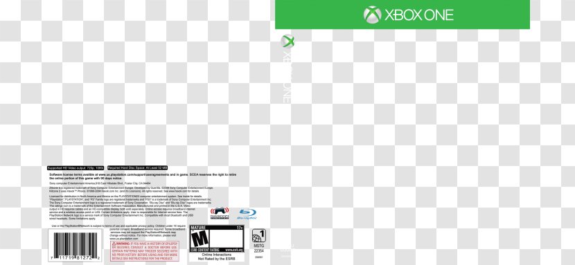 Xbox 360 Template Video Games Microsoft One S - Multimedia - Game Boxes Transparent PNG