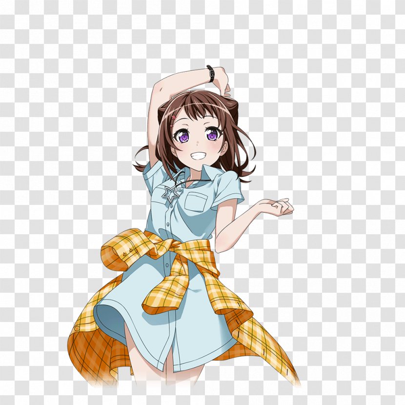 BanG Dream! Girls Band Party! All-female Kasumi Toyama Character - Flower Transparent PNG